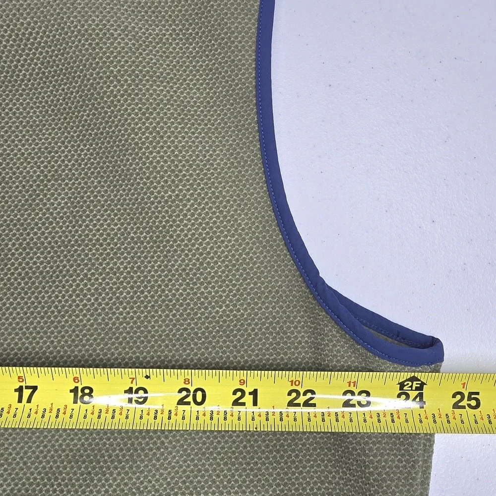SOUTHERN TIDE Men's XL Tide To Trail Blue Green Hucksley Vest Zip‎ Pockets -1548